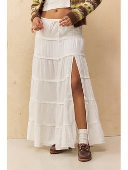 BDG by Urban Outfitters - Sadie Tiered Maxi - White