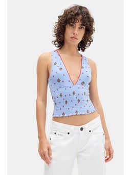 BDG by Urban Outfitters - Verity Tank Top - Blue