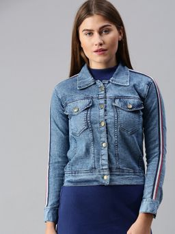 Voxati - Womens Denim Jacket Blue