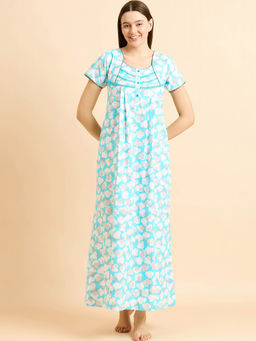 Sweet Dreams - Women Printed Night Dress