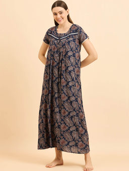 Sweet Dreams - Women Printed Night Dress