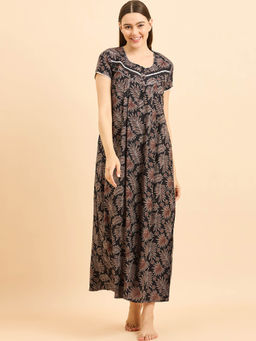 Sweet Dreams - Women Printed Night Dress