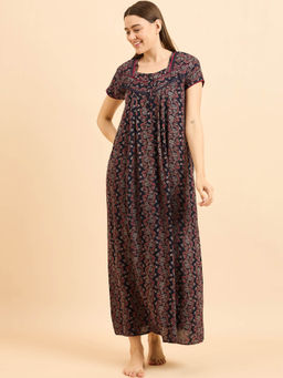Sweet Dreams - Women Printed Night Dress