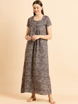 Sweet Dreams - Women Printed Night Dress