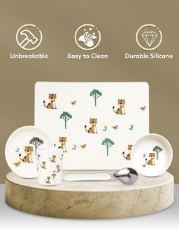 Mi Arcus - Unbreakable Silicon Dinner Set (6-48 Months)