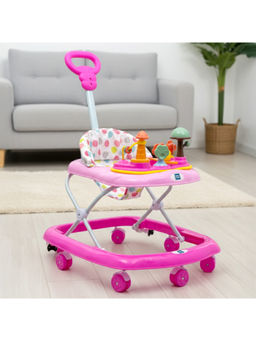 Mee Mee - Baby Activity Walker with Musical Toy Tray & Safety Stopper (12-18 Months)