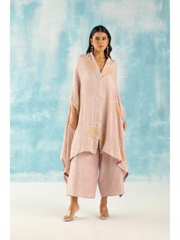 Twenty Nine - Gaji Silk Bandhani Asym Kurta
