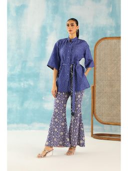 Twenty Nine - Embellished/Sequined Blue Gharara