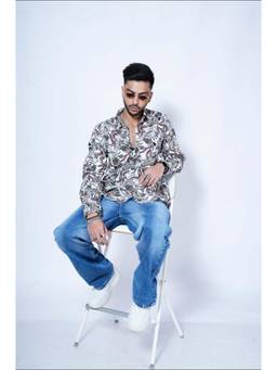 Off Duty India - Men Multi-Color Natures Art Print Full Sleeves Shirt