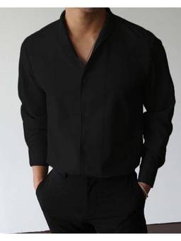 Off Duty India - Men Black The Minimalist Shirt