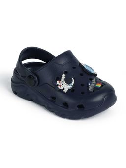 R&B - Boys Navy Blue Slip On Clogs