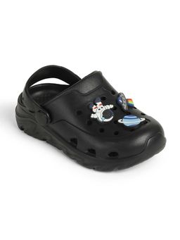 R&B - Boys Black Slip On Clogs