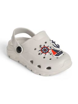 R&B - Boys Grey Slip On Clogs