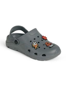 R&B - Boys Grey Slip On Clogs