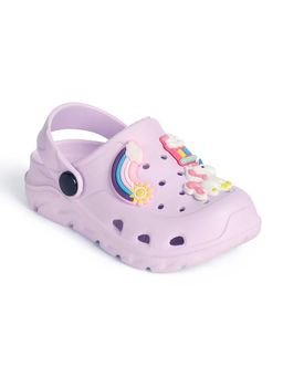 R&B - Girls Lavender Slip On Clogs
