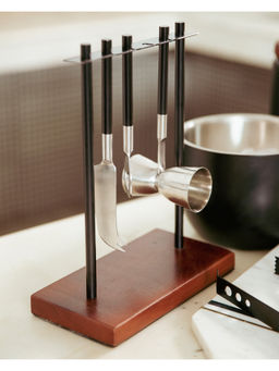 Twig & Twine - Noir Set of 5 Bar Accessories Tools