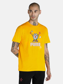 Puma - Kl Tee I Men Yellow T-shirt