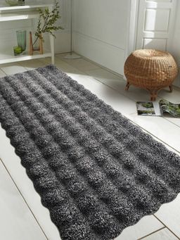OBSESSIONS - Charcoal Solid Floor Runner