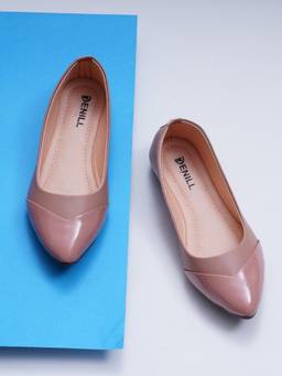DENILL - Peach Synthetic Ballerina