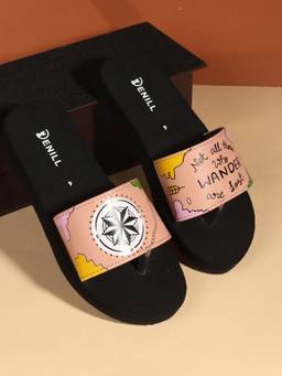 DENILL - Pink Synthetic Leather Flats