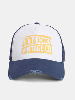 Jack & Jones - Blue Mesh Trucker Cap