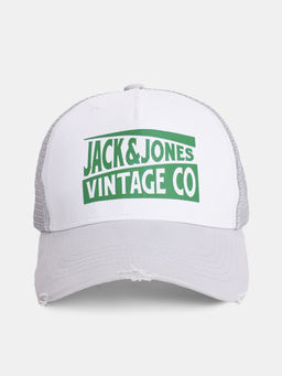 Jack & Jones - Grey Mesh Trucker Cap