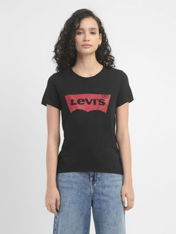 Levi's - Women Black Logo T-Shirt
