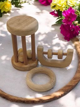 neemtoys - Brown Neem Wood Toys (0-36 Months)