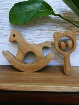 neemtoys - Brown Neem Wood Toys (0-36 Months)