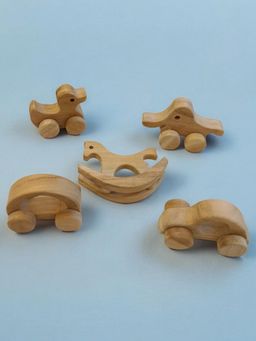 neemtoys - Brown Neem Wood Toys (0-36 Months)