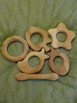 neemtoys - Brown Neem Wood Toys (0-36 Months)