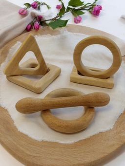 neemtoys - Brown Neem Wood Toys (0-36 Months)