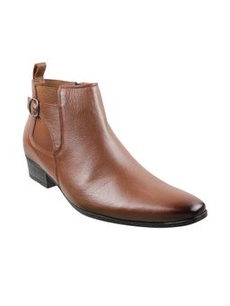 Mochi - Plain Tan Boots