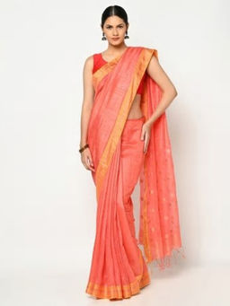 Fabindia - Silk Matka Jamdani Sari