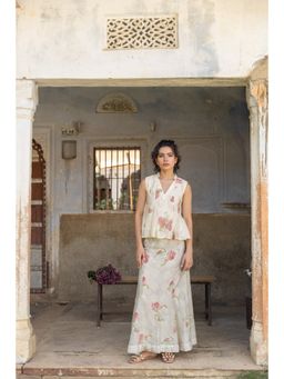 Anuvas - Matilda Chanderi Top