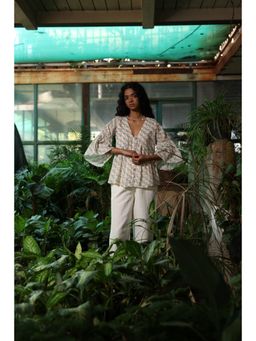 Anuvas - Ocean Bird Cotton Top