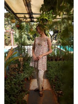 Anuvas - Mia Rust Cotton Short Kurti