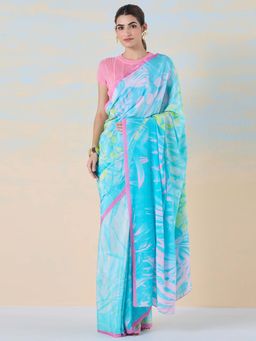 Navyasa By Liva - Pink Knitted -Blush Pink Solid Crop Top