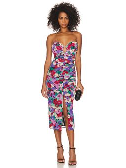 Nicholas - Sorin Diamond Cutout Midi Dress