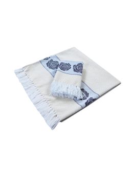 Saral Home - Rose Pure Cotton Bath & Hand Towel