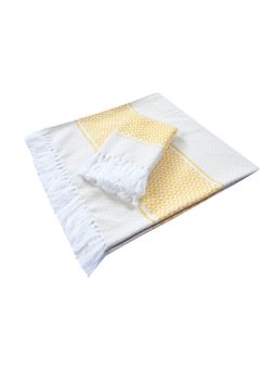 Saral Home - Firki Pure Cotton Bath & Hand Towel