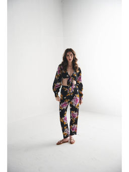 SOTBELLA - Floral Printed Pants
