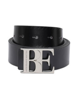 United Colors of Benetton - Men Amalie Leather Reversible Belt Black