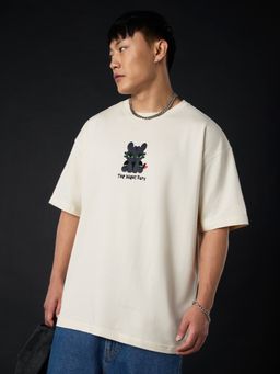 The Souled Store - Official HTTYD: Night Fury Chibi Men Oversized T-Shirt