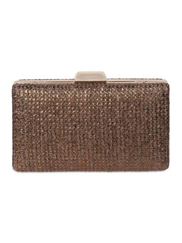 Mochi - Women Party Bronze Clutche