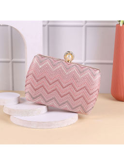 Metro - Solid Pink Party Clutche