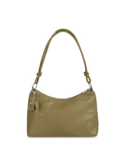 Mochi - Solid Green Casual Shoulder Bag