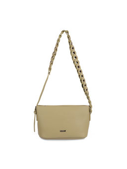 Mochi - Solid Green Casual Sling & Cross Bag