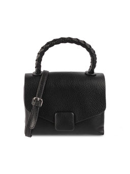 Metro - Women Casual Black Satchel with Detachable Sling (Set of 2)