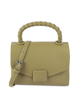 Metro - Women Casual Green Satchel with Detachable Sling (Set of 2)